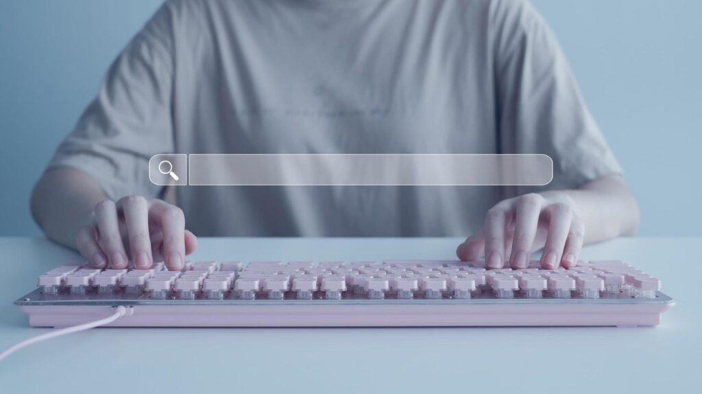 SEO expert optimizing title tags and meta descriptions for better search rankings.