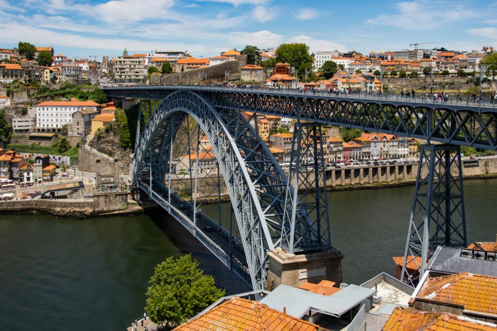 Sunny coast in Lisbon, Portugal, popular among digital nomads for cost-effective living