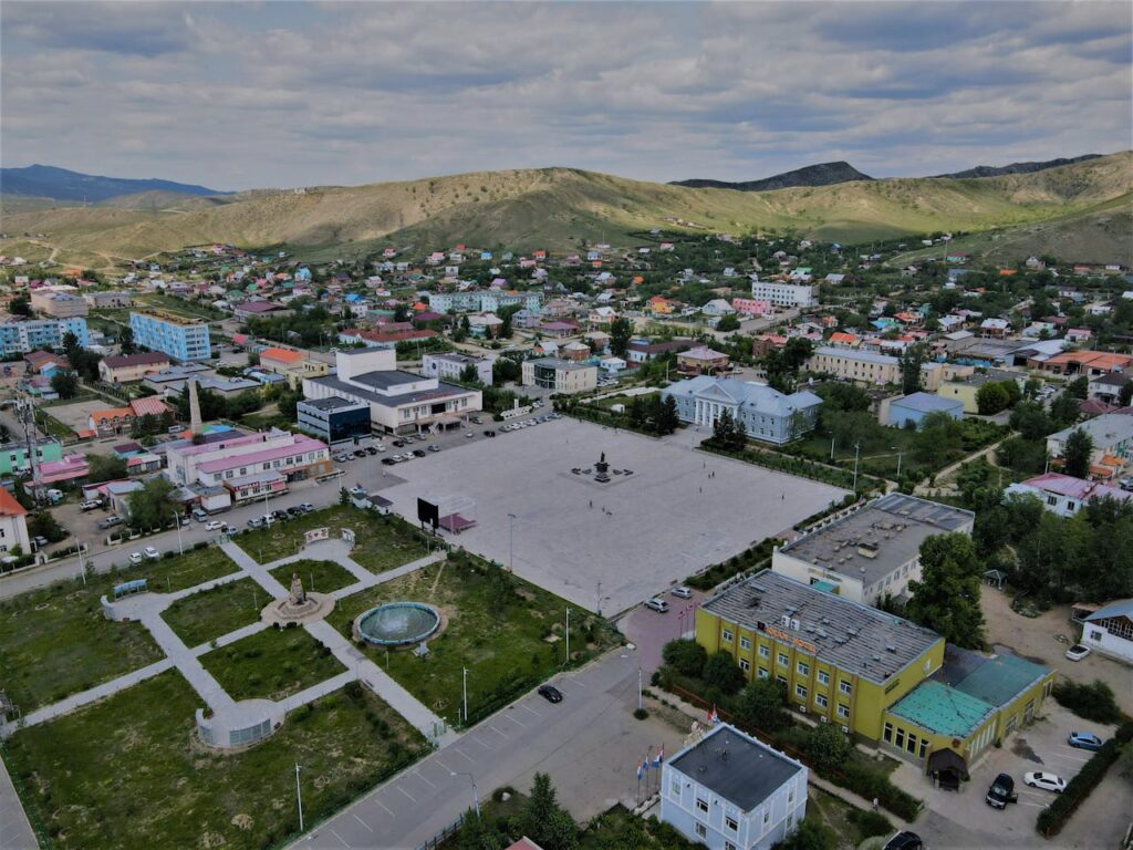 darkhan mongolia city view