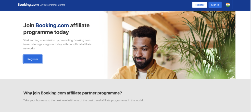 booking com travel affiliate program for hotel bookings