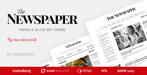 best wordpress themes for bloggers Newspaper theme