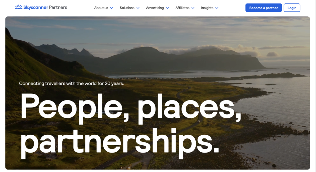 skyscanner Travel Affiliate Marketing