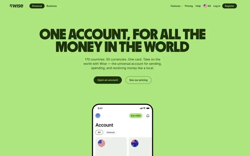 Wise international payments for freelancers India