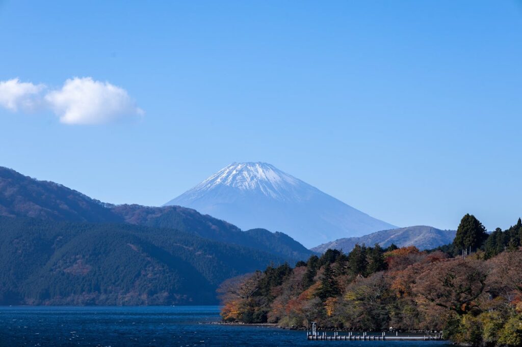 mount fuji japan iconic snow mountain landscape